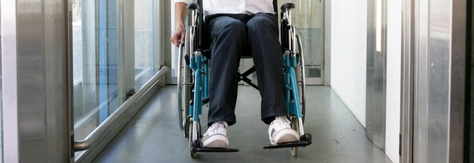 Illustration d'un accès handicapé