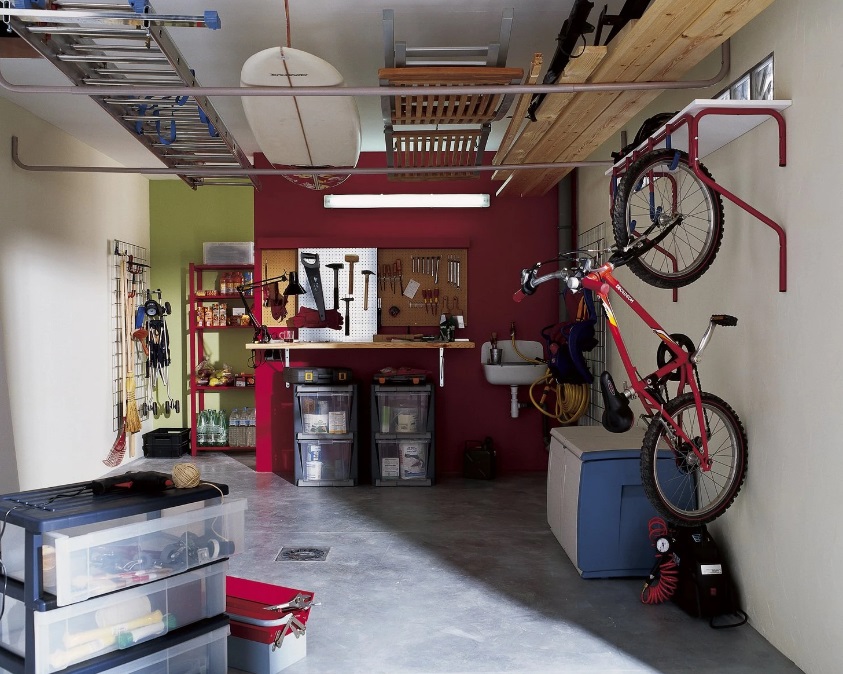Stocker du matériel dans son garage