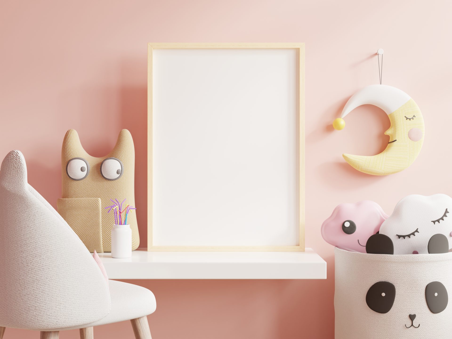 bureau dans chambre d'enfant fantaisie