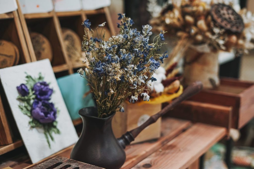 Fleurs séchées DIY