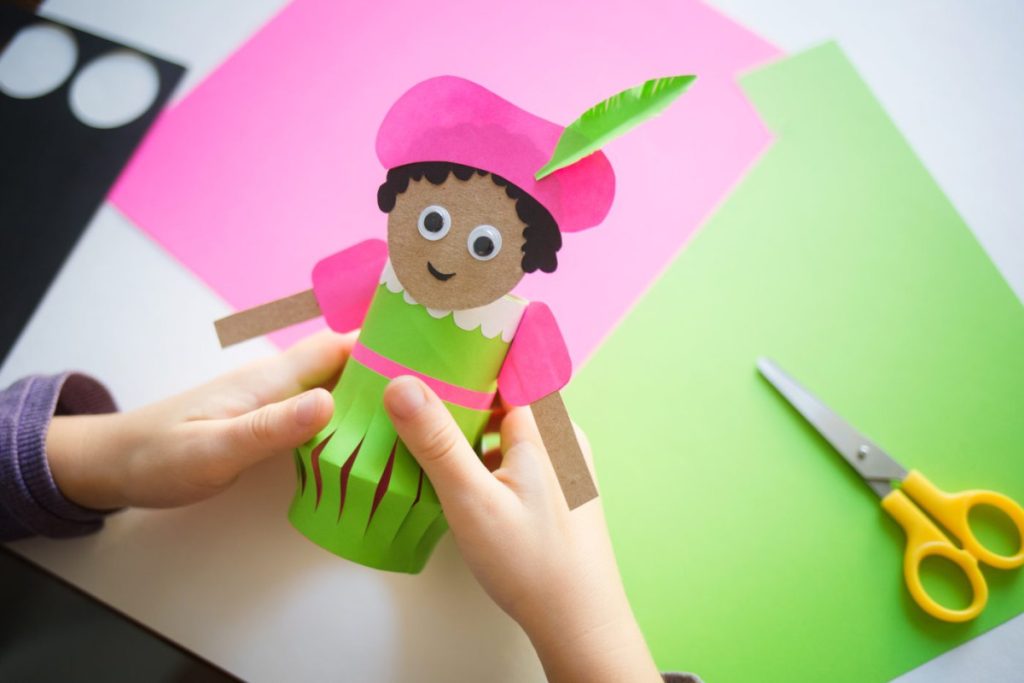 Rouleau papier toilette DIY personnages