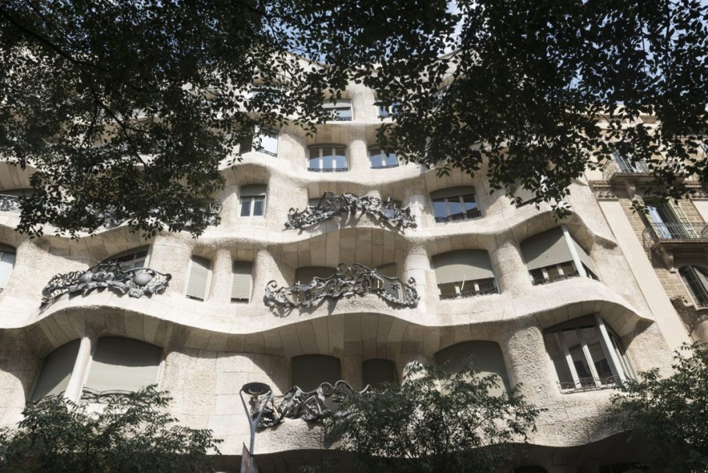 La pedrera casa mila à Barcelone