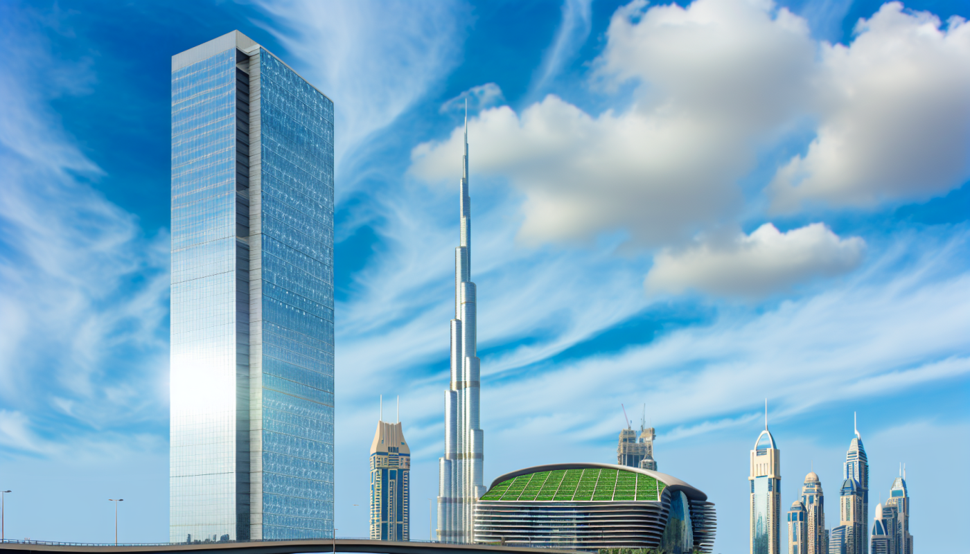 L'Almas Tower : Une Fusion d'Innovation Architecturale et de Durabilité Écologique à Dubaï