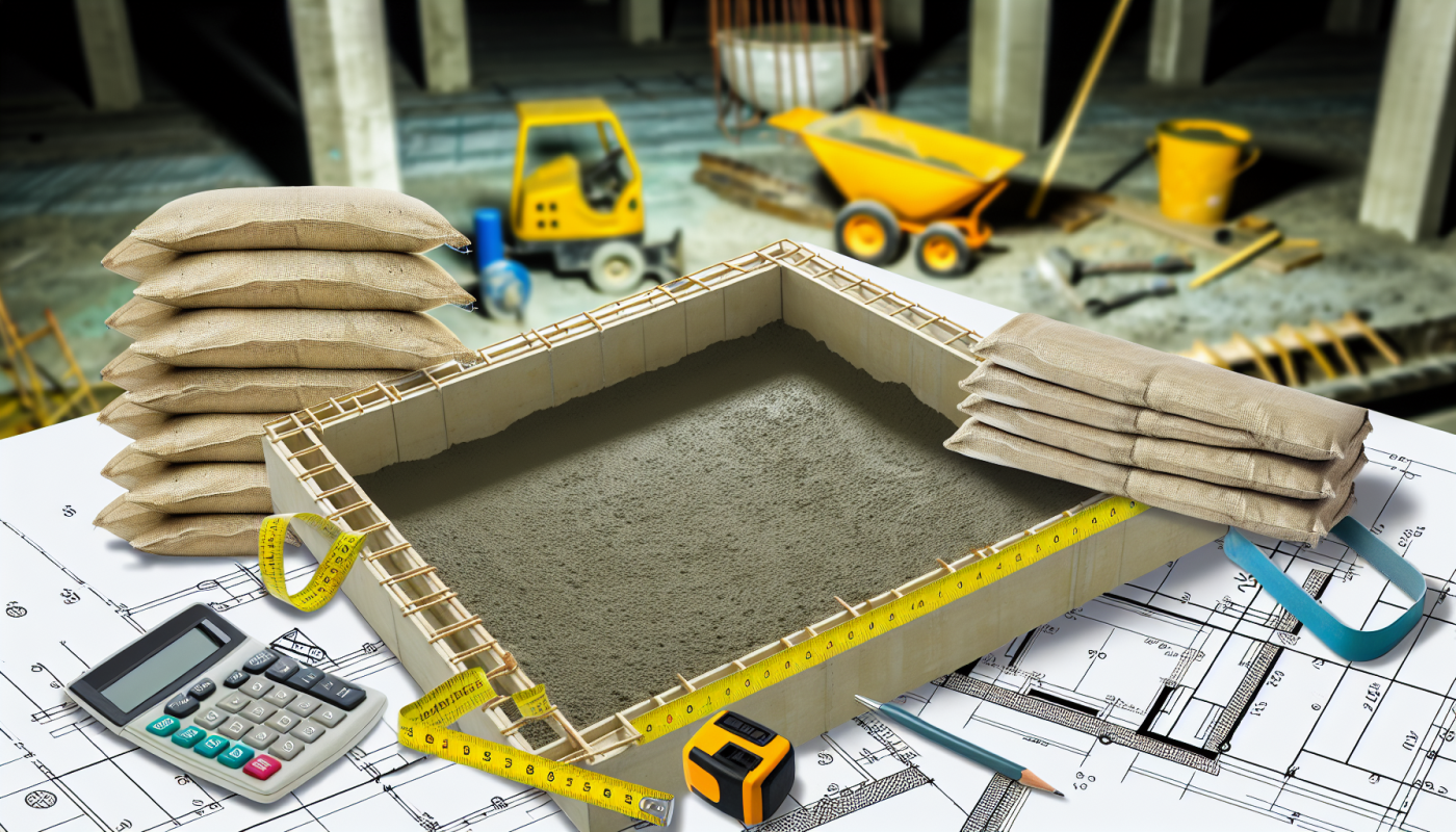Calcul des Sacs de Béton : Guide Pratique pour Réaliser une Dalle Durable et Propre