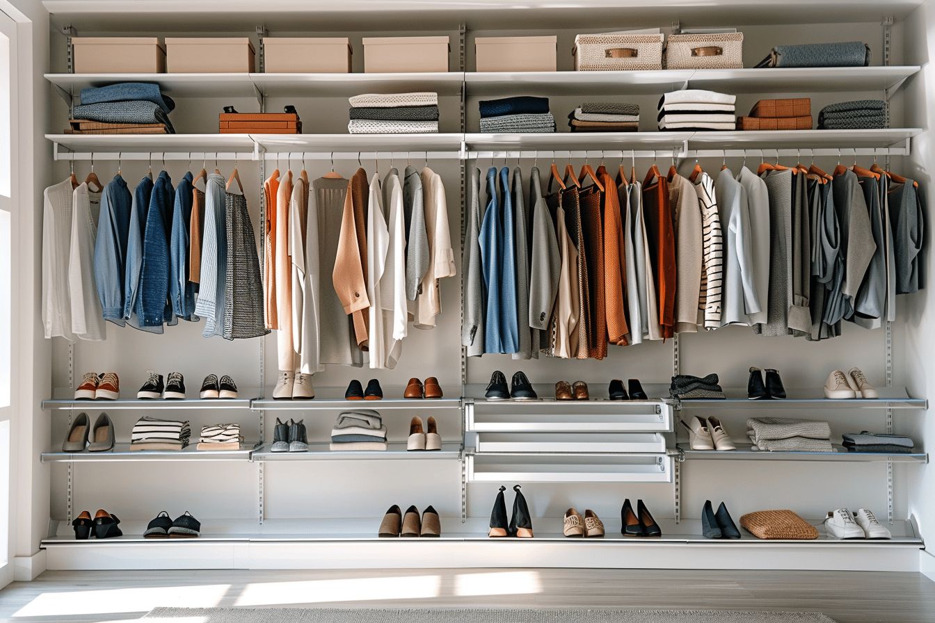 Transformez votre dressing : conseils d'organisation et solutions innovantes