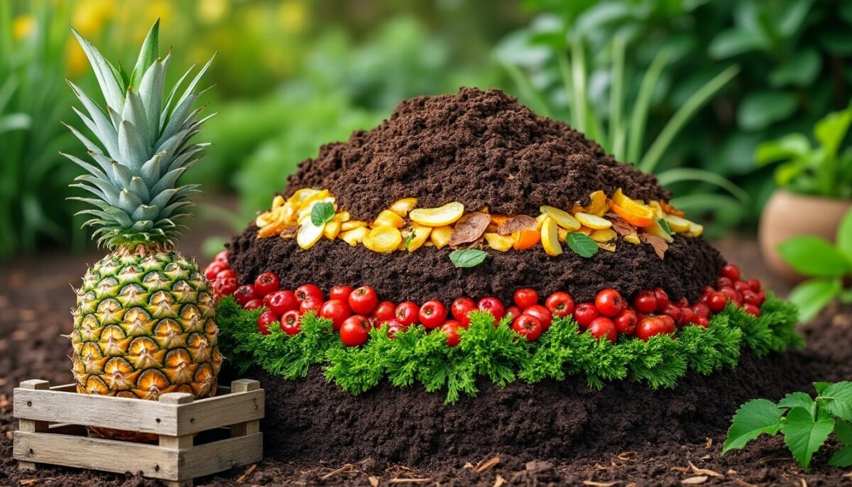 découvrez comment utiliser l'ananas dans votre composthoop pour composter efficacement tout en maintenant un ph équilibré, et éviter les déséquilibres qui nuisent à la qualité de votre compost.