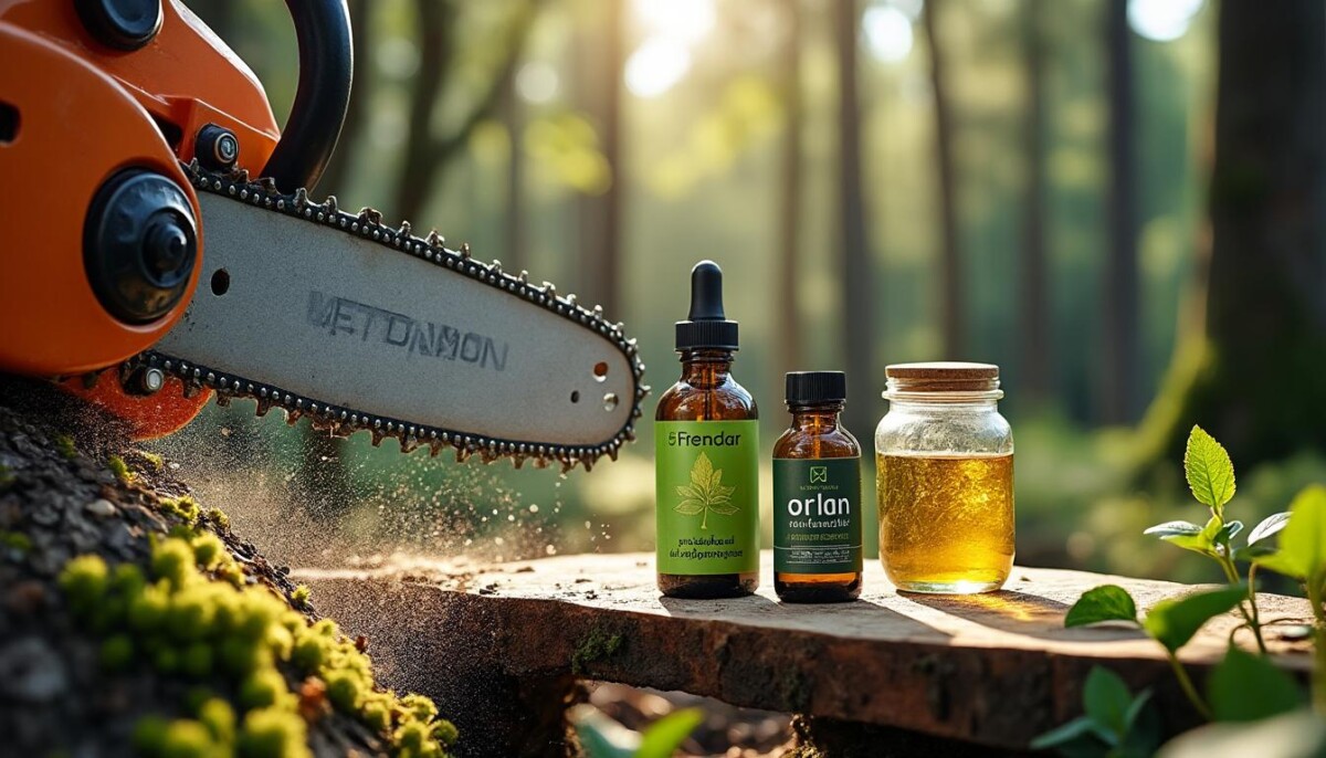 découvrez des alternatives efficaces et écologiques à l'huile pour chaîne de tronçonneuse, alliant performance et respect de l'environnement.