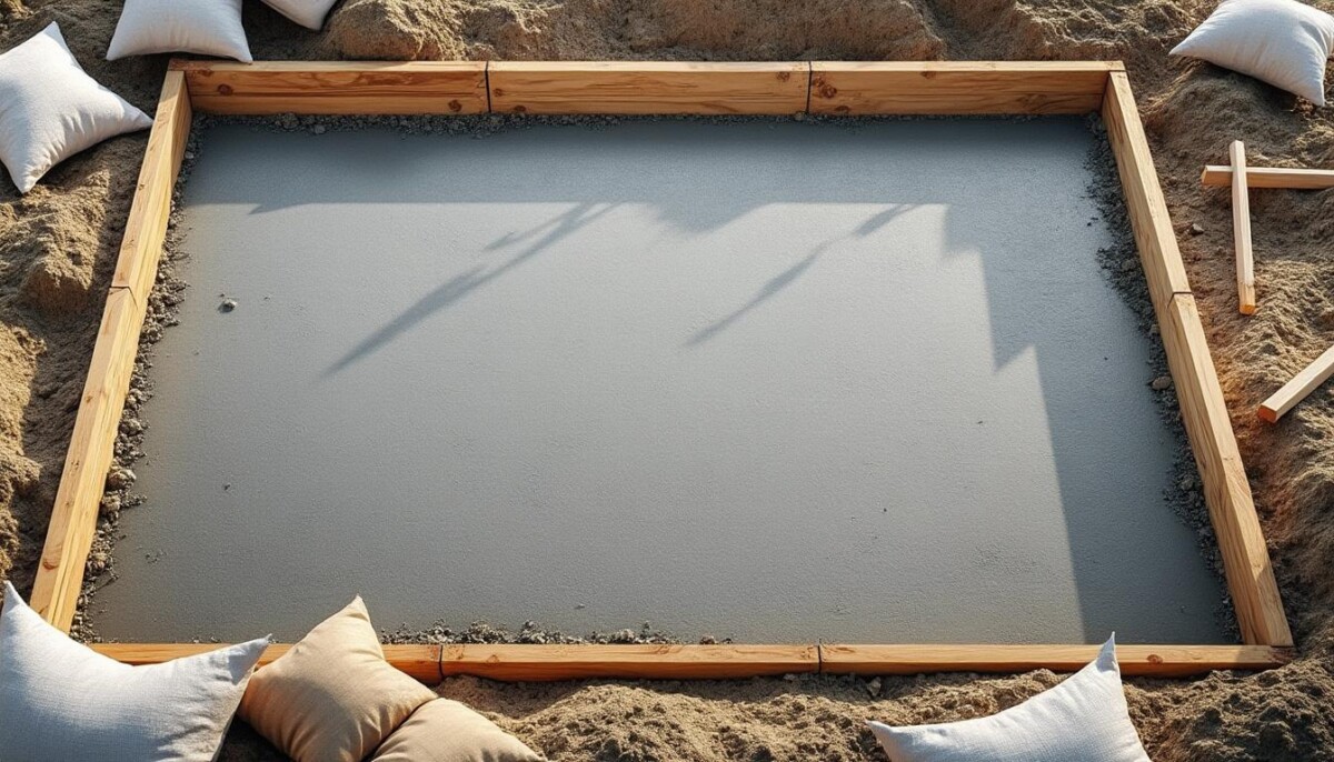 découvrez combien de sacs de ciment sont nécessaires pour réaliser une dalle béton de 20 m², avec des conseils pour un mélange optimal et une construction solide.
