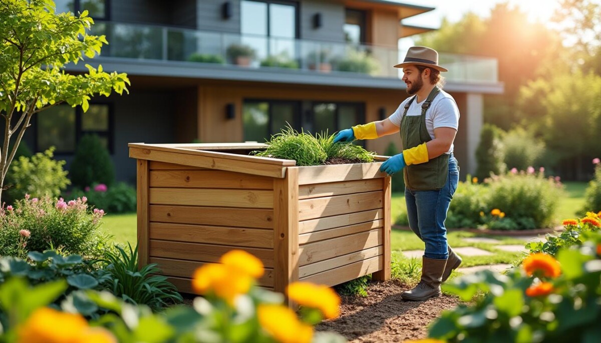 découvrez comment obtenir facilement un composteur en bois gratuit en 2025 pour réduire vos déchets et enrichir votre jardin.