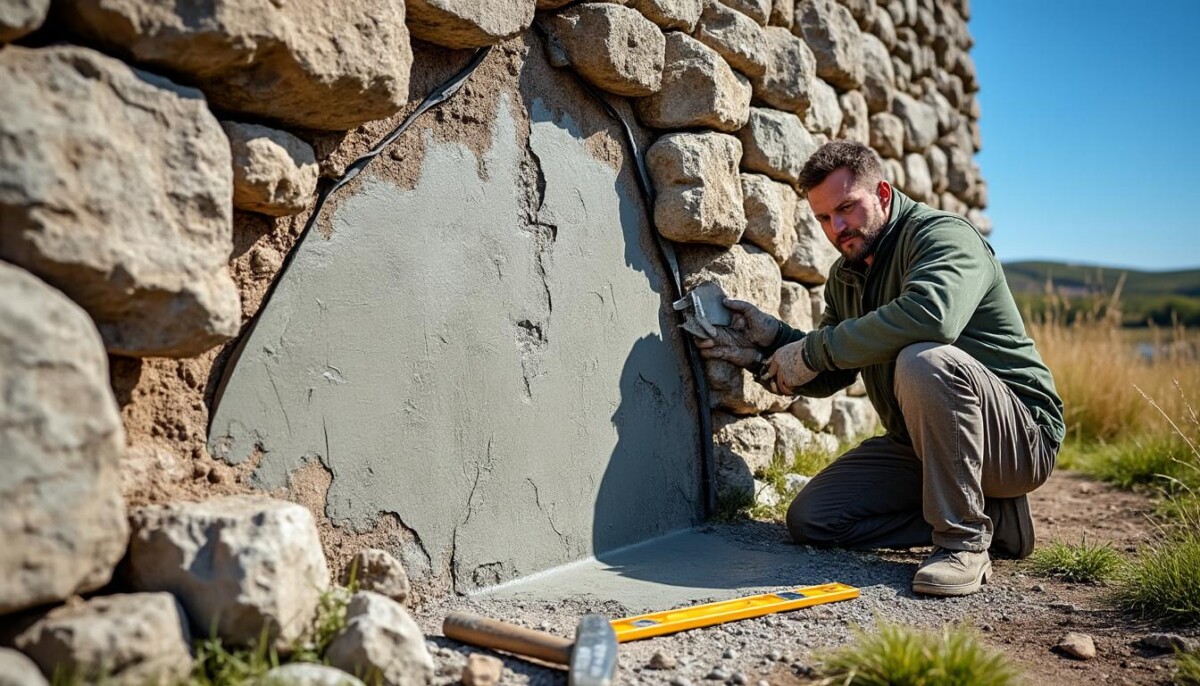 découvrez des méthodes efficaces et durables pour consolider un mur en pierre qui penche, assurant stabilité et longévité à votre construction.