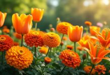 Fleur orange : les variétés incontournables pour votre jardin découvrez les variétés incontournables de fleurs orange pour illuminer votre jardin avec des couleurs chaudes et éclatantes. conseils d'entretien et idées de plantations.