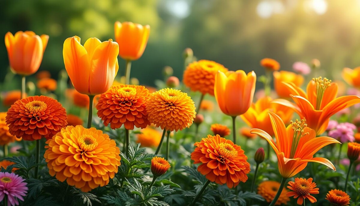 découvrez les variétés incontournables de fleurs orange pour illuminer votre jardin avec des couleurs chaudes et éclatantes. conseils d'entretien et idées de plantations.