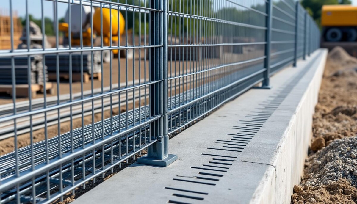 découvrez nos tarifs pour la pose de clôture rigide avec soubassement béton. obtenez un prix clair au mètre linéaire pour sécuriser et embellir votre terrain.