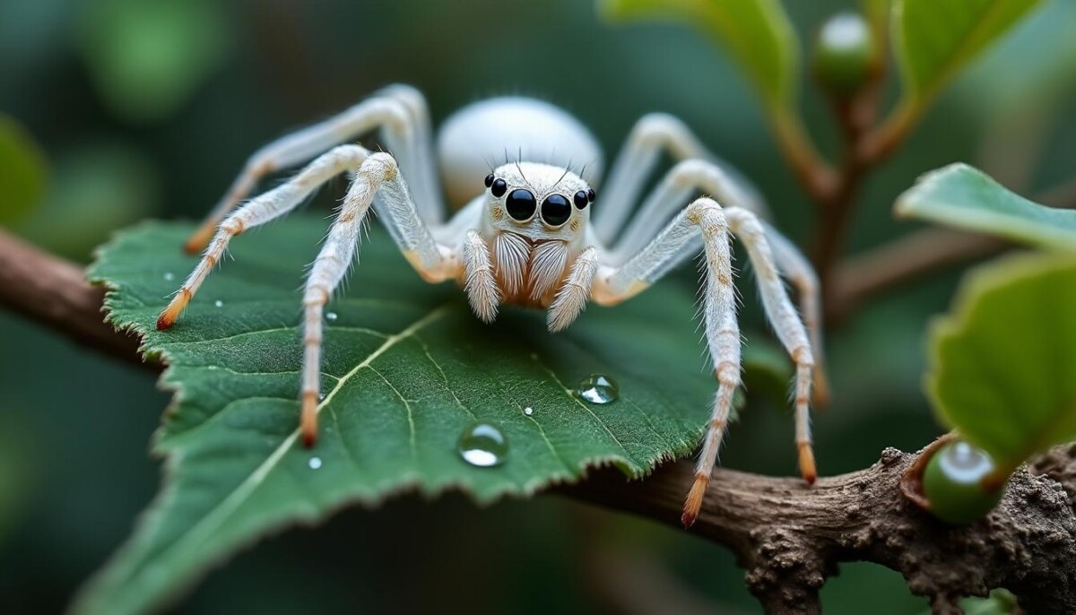 découvrez comment identifier l'araignée blanche, son habitat naturel et ses comportements essentiels pour mieux comprendre cette espèce étonnante.