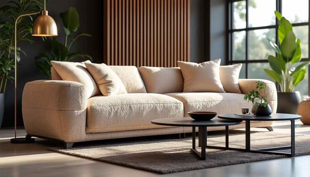 découvrez le canapé bouclette, alliant confort moelleux et design tendance en 2024 pour sublimer votre intérieur avec élégance.