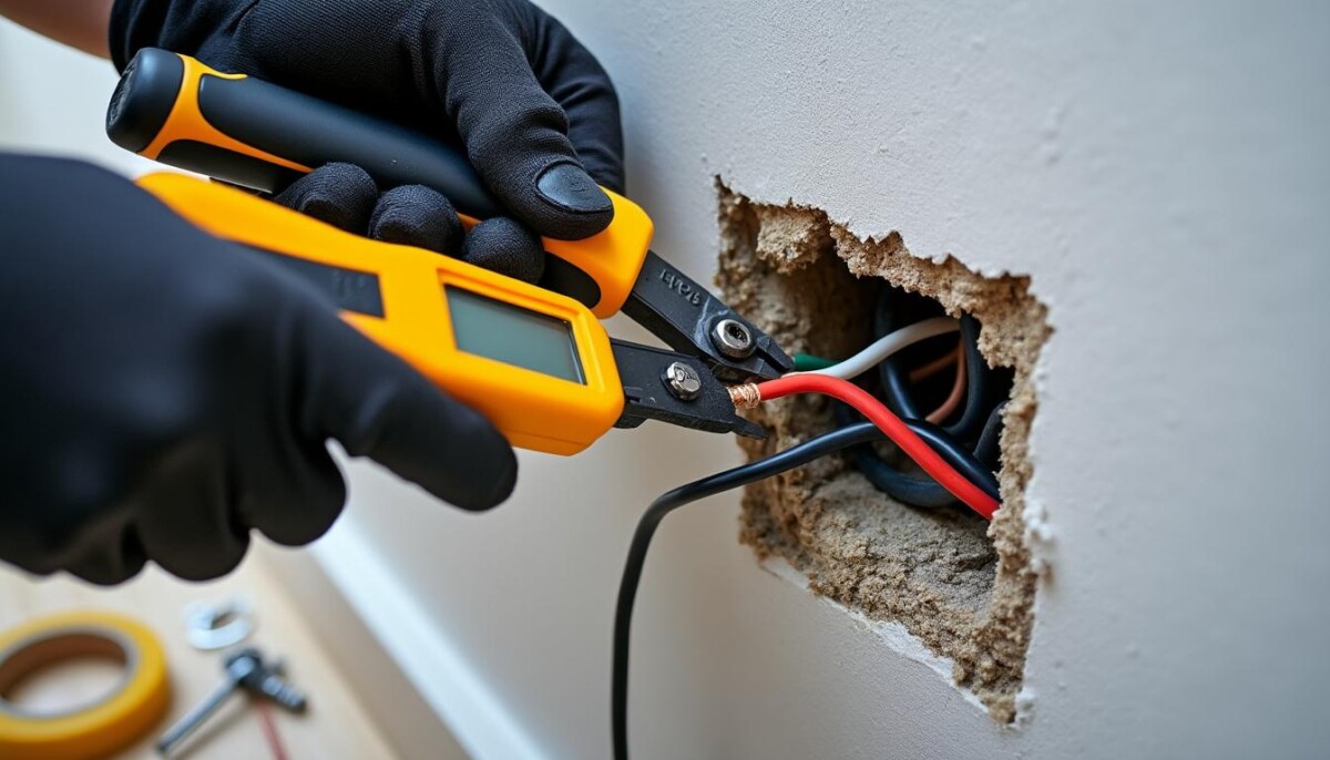 découvrez les étapes clés pour condamner en toute sécurité un fil électrique dans un mur, afin d'éviter tout risque d'accident électrique.