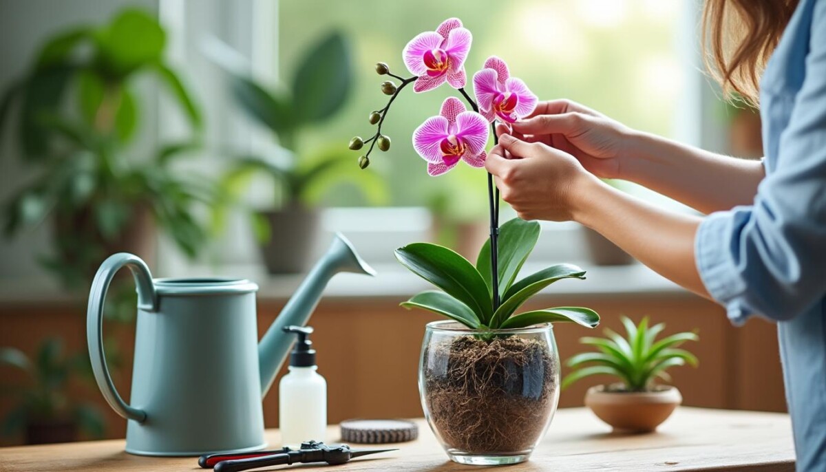 découvrez un guide simple et efficace pour sauver votre orchidée, avec des conseils pratiques pour lui redonner vie et la garder en bonne santé.