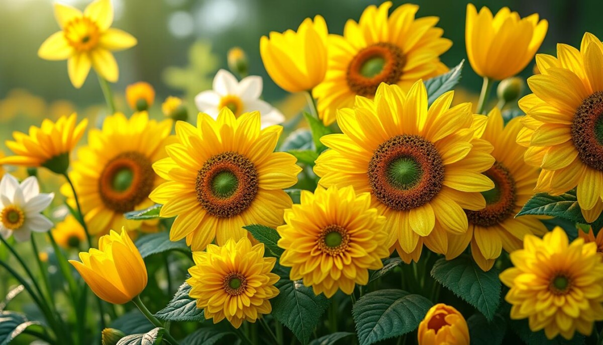 découvrez comment choisir et entretenir les plus belles variétés de fleurs jaunes pour illuminer votre jardin toute l'année.