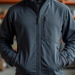 découvrez la veste de travail softshell modyf, légère, déperlante et confortable, idéale pour une protection optimale et un confort durable sur le chantier.
