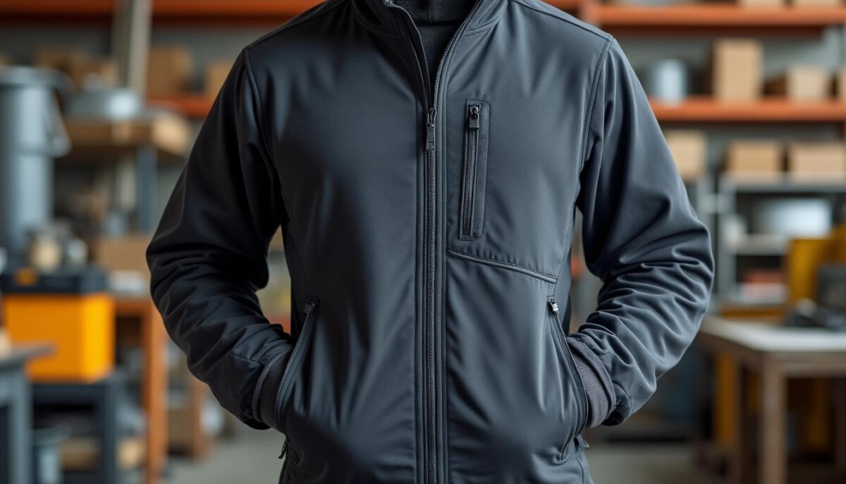 découvrez la veste de travail softshell modyf, légère, déperlante et confortable, idéale pour une protection optimale et un confort durable sur le chantier.