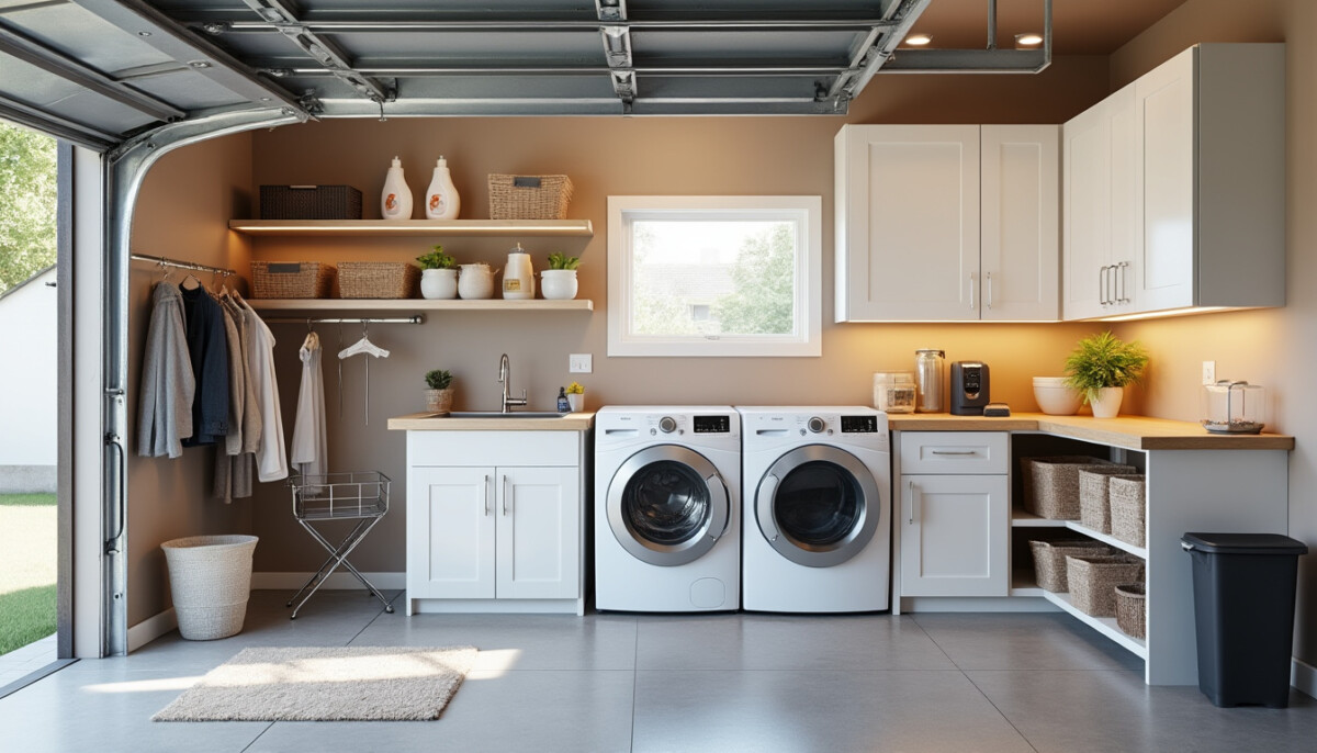 découvrez comment aménager une buanderie fonctionnelle dans votre garage grâce à nos idées et conseils pratiques pour optimiser l'espace et faciliter votre quotidien.