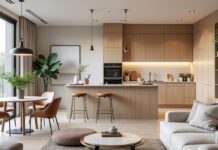 Cuisine salon salle à manger 40m2 : idées pour un aménagement optimisé découvrez des idées d'aménagement optimisé pour une cuisine, un salon et une salle à manger de 40m2, alliant fonctionnalité et style pour un espace de vie convivial.