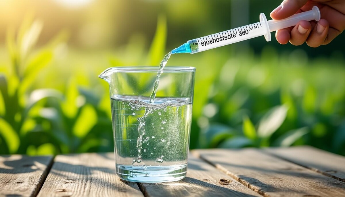 découvrez la quantité optimale de glyphosate 360 à doser pour 5 litres d'eau afin d'assurer une efficacité maximale tout en respectant les consignes de sécurité.