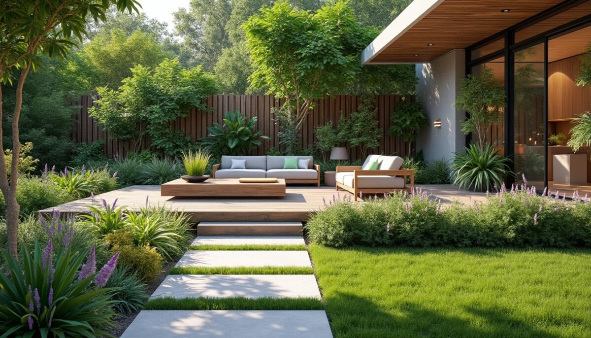 prestige aménagement extérieur vous accompagne dans la création d'un jardin unique, esthétique et durable, alliant savoir-faire et respect de l'environnement.
