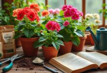 Recette de grand-mère pour avoir de beaux géraniums florissants découvrez la recette de grand-mère pour faire pousser des géraniums magnifiques et florissants toute la saison. astuces naturelles et conseils faciles à appliquer.