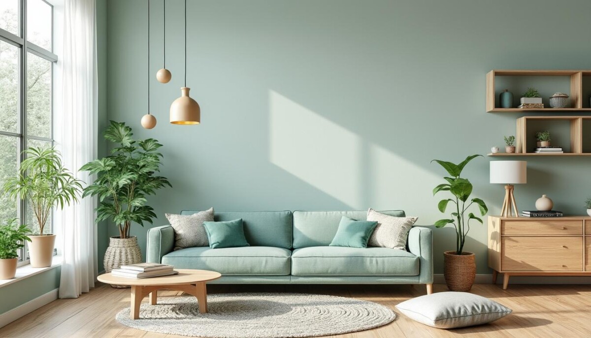 découvrez des idées déco tendance et lumineuses pour un salon vert d'eau et bois, alliant fraîcheur et naturel pour un intérieur chaleureux et apaisant.