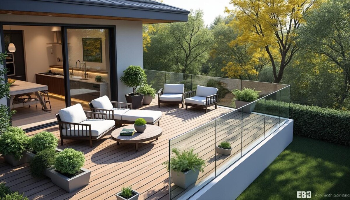 découvrez les règles et la distance légale à respecter pour une terrasse avec vue plongeante sur le voisin afin d'éviter les conflits et respecter la vie privée.