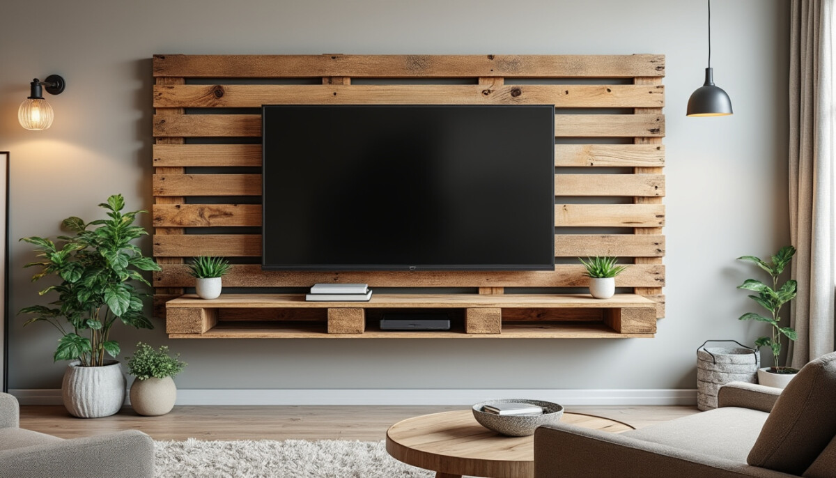 découvrez comment habiller un mur avec une palette pour créer un support tv unique et pratique grâce à notre guide étape par étape.