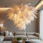 Lustre plume design : élégance et lumière douce pour votre intérieur découvrez notre lustre plume design alliant élégance et lumière douce, parfait pour sublimer votre intérieur avec une touche raffinée et chaleureuse.