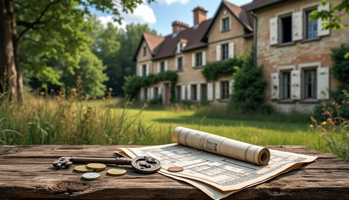 découvrez les conditions et les coûts à prévoir pour acquérir un manoir à vendre pour 1 euro symbolique, une opportunité unique à ne pas manquer.