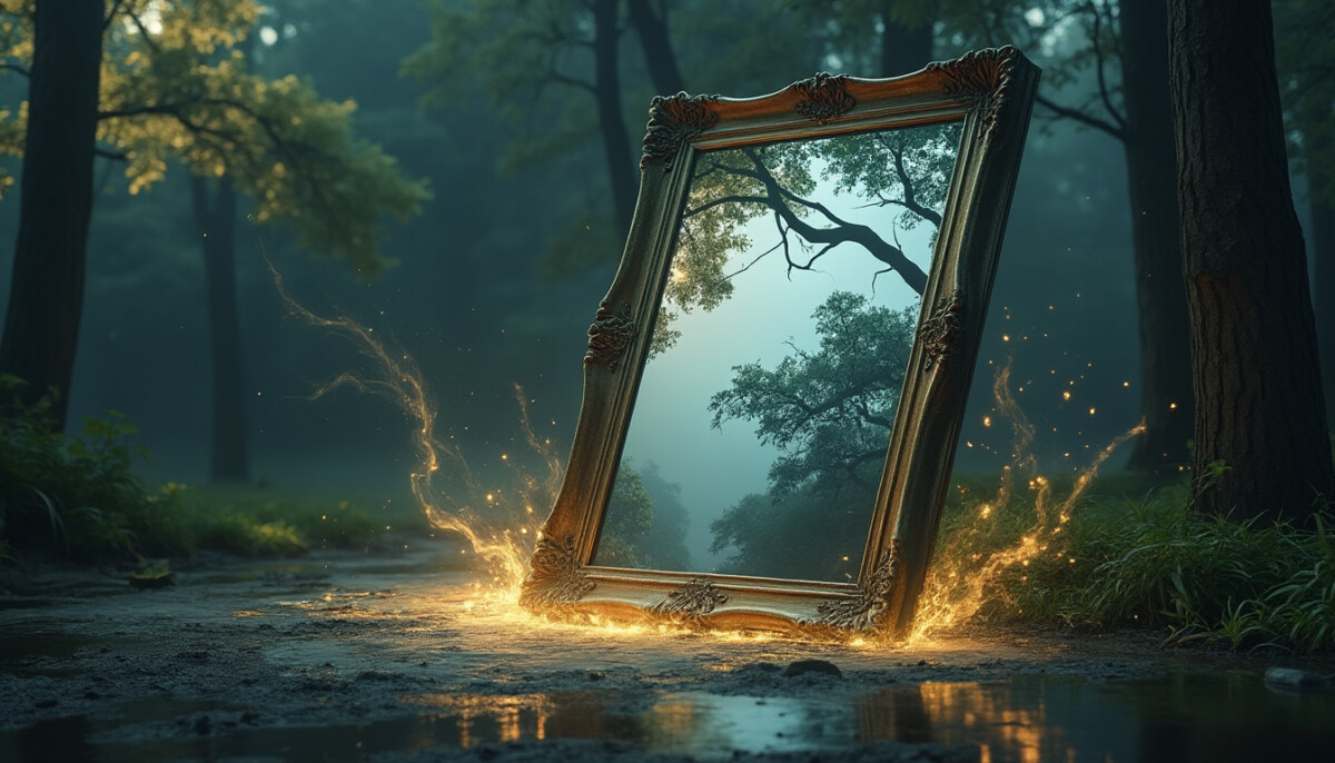 découvrez la signification spirituelle du miroir qui tombe tout seul et le message caché qu'il peut transmettre dans votre vie.