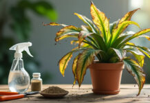 Photo de yucca malade : symptômes et solutions pour soigner votre plante découvrez comment identifier les symptômes d'un yucca malade et apprenez les solutions efficaces pour soigner votre plante et lui redonner toute sa vitalité.